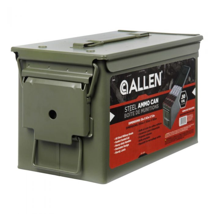 ALLEN 50 CAL STEEL AMMO CAN