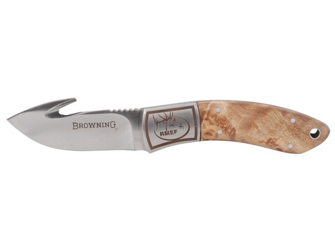 BROWNING RMEF PACKER KNIFE W/ GUTHOOK