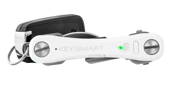 KEYSMART PRO WITH TILE SMART - WHITE
