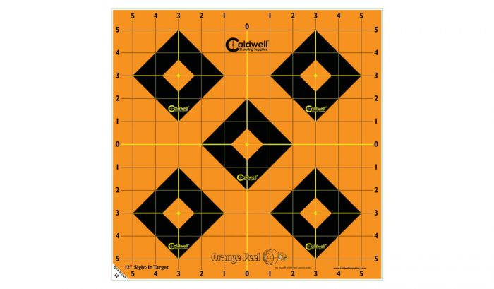 CALDWELL ORANGE PEEL SIGHT-IN TARGET 12"