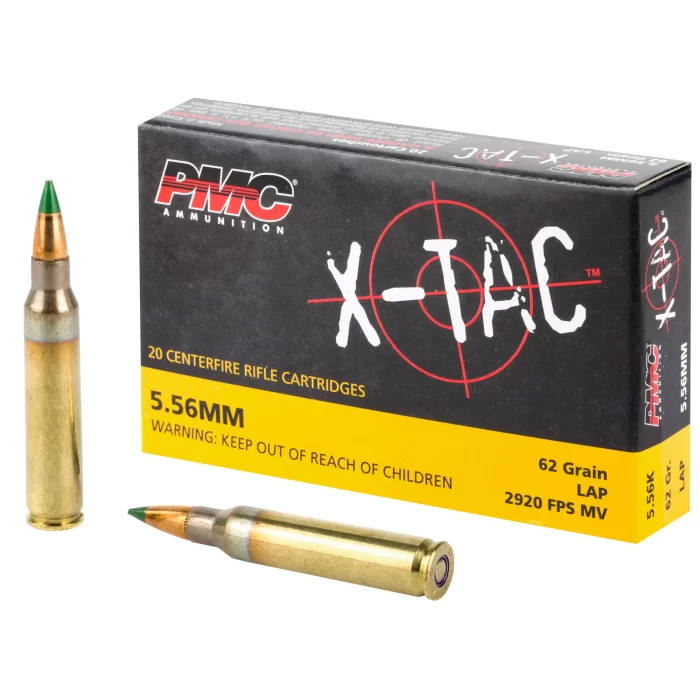 PMC X-TAC 5.56MM M855 62GR LAP - 20RD