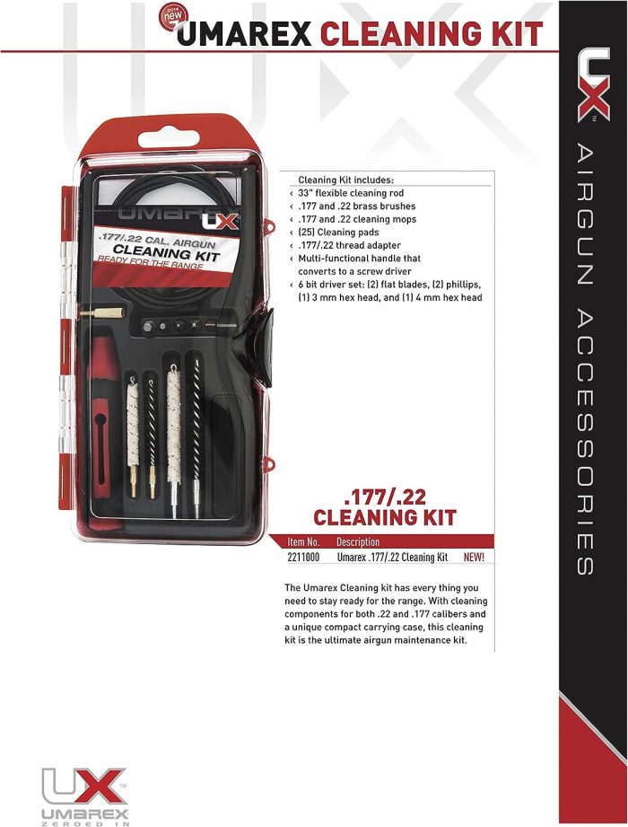UMAREX .177/.22 CAL AIRGUN CLEANING KIT - Image 2