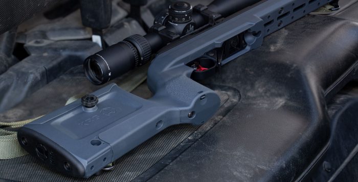 KRG RUGER 10/22 BRAVO CHASSIS - GREY