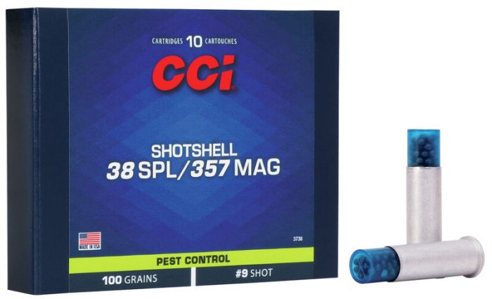 CCI PEST CTRL SHOTSHELL 38/357 100GR #9