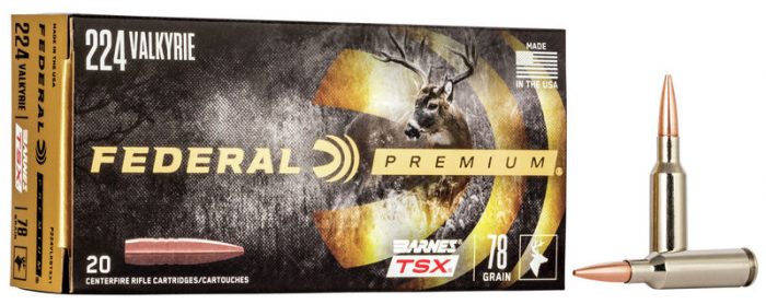 FEDERAL P 224VALKYRIE 78GR BARNES TSX