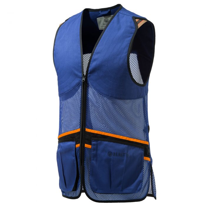 BERETTA FULL MESH SHOOTING VEST - BLUE