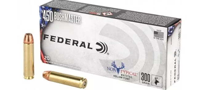 FEDERAL 450 BUSHMASTER AMMO 20RDS