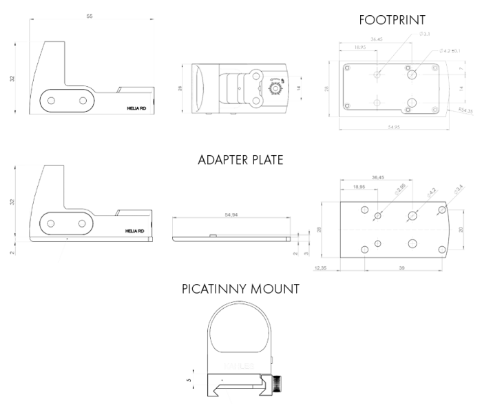 KAHLES HELIA RED DOT SIGHT 2MOA - Image 7