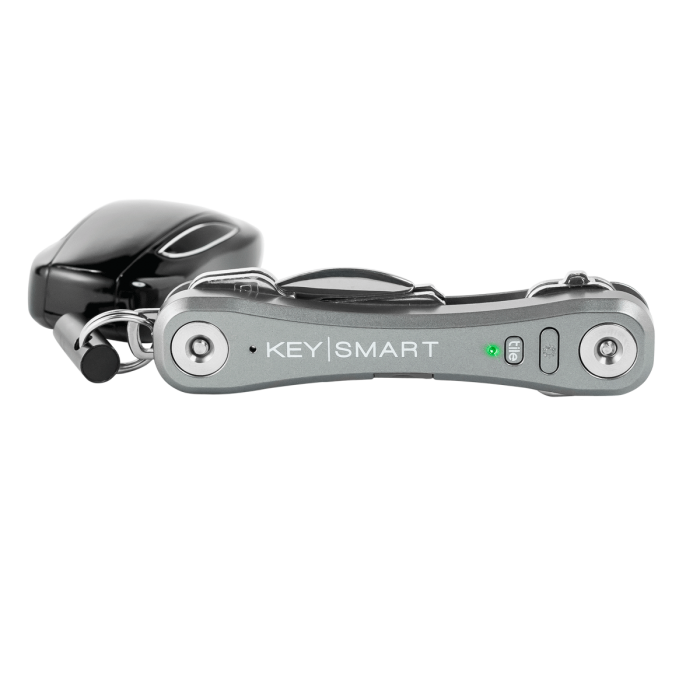 KEYSMART PRO WITH TILE SMART - SLATE