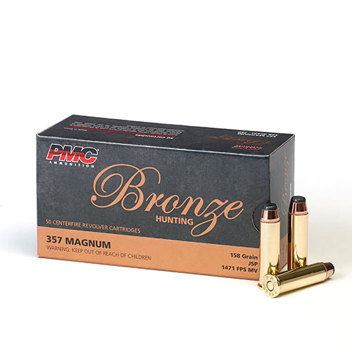 PMC BRONZE 357MAG 158GR JSP - 50RD