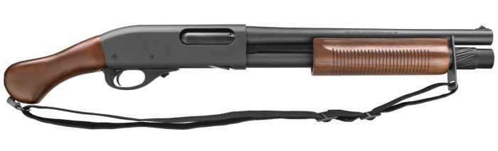 REM 870 TAC-14 HARDWOOD 12GA 14" CYL BS