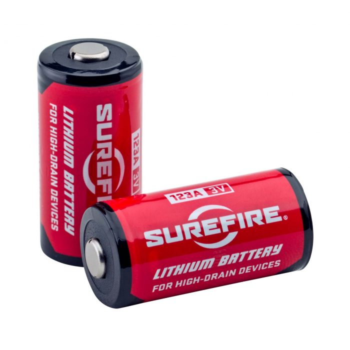 SUREFIRE 123A LITHIUM BATTERIES - 3V