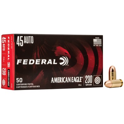 FEDERAL AE 45AUTO 230GR FMJ - 50RD