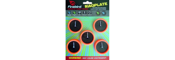 FIREBIRD MAGNETIC MAGPLATE 40 - 5PACK