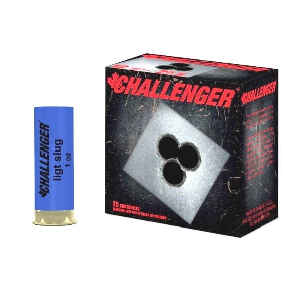 CHALLENGER TACTICAL SLUG 12GA 2-3/4" 1OZ