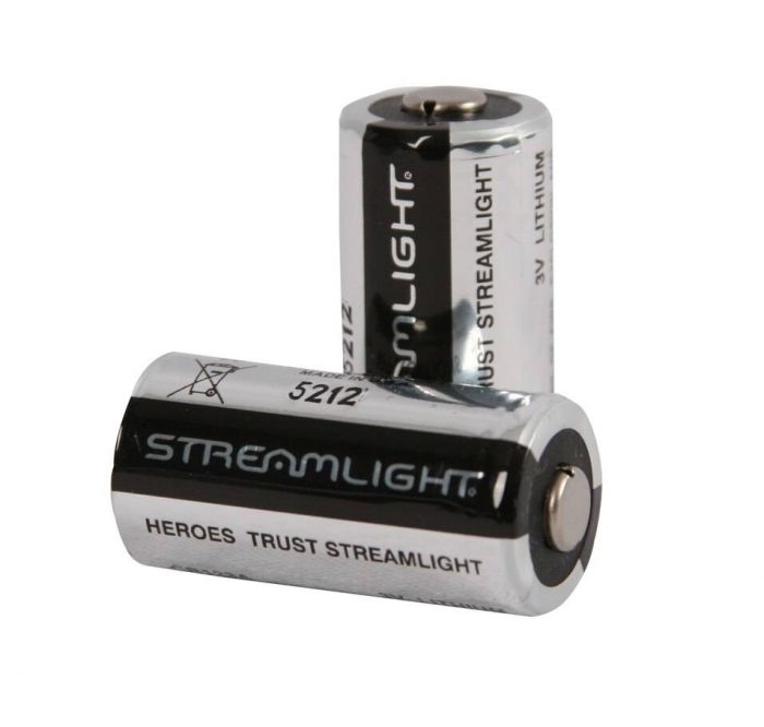 STREAMLIGHT CR123 LITHIUM BATTERY