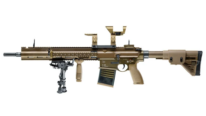 UMAREX H&K G28 AEG AIRSOFT DMR WITH SUPPRESSOR $1800 CONSIGNMENT